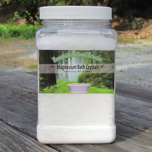 Pure Magnesium Chloride Crystals 2 LB Container