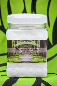 Pure Magnesium Chloride Crystals (1 LB Container)